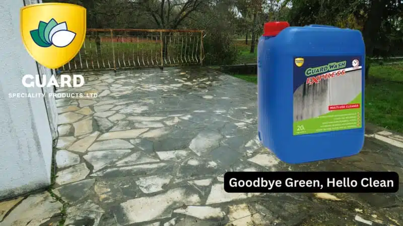 Guard Wash Express The Ultimate Algae Cleaner for All Surfaces