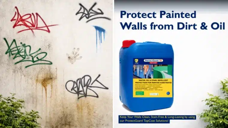 How to Protect Painted Walls from Dirt and Oil?