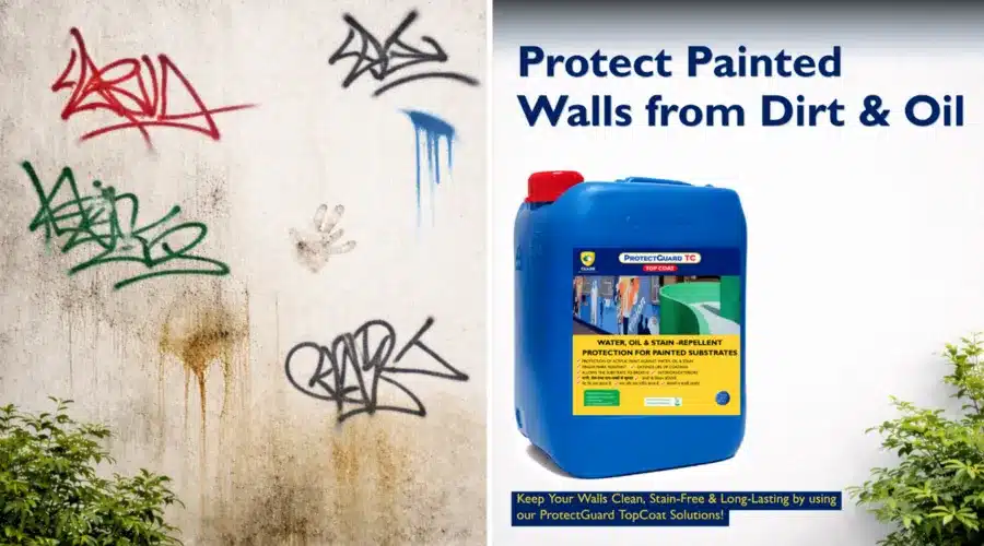 How to Protect Painted Walls from Dirt and Oil?