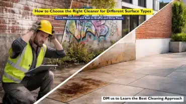 How to Choose the Right Cleaner for Different Surface Types?