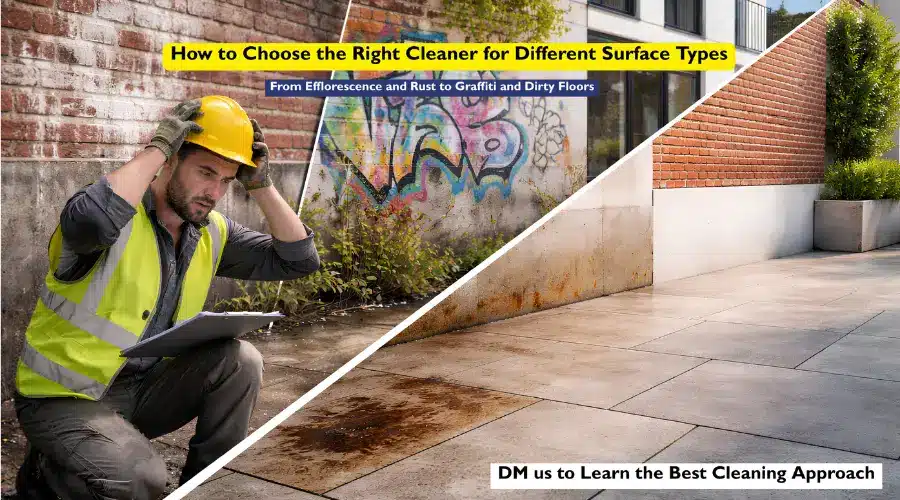 How to Choose the Right Cleaner for Different Surface Types?
