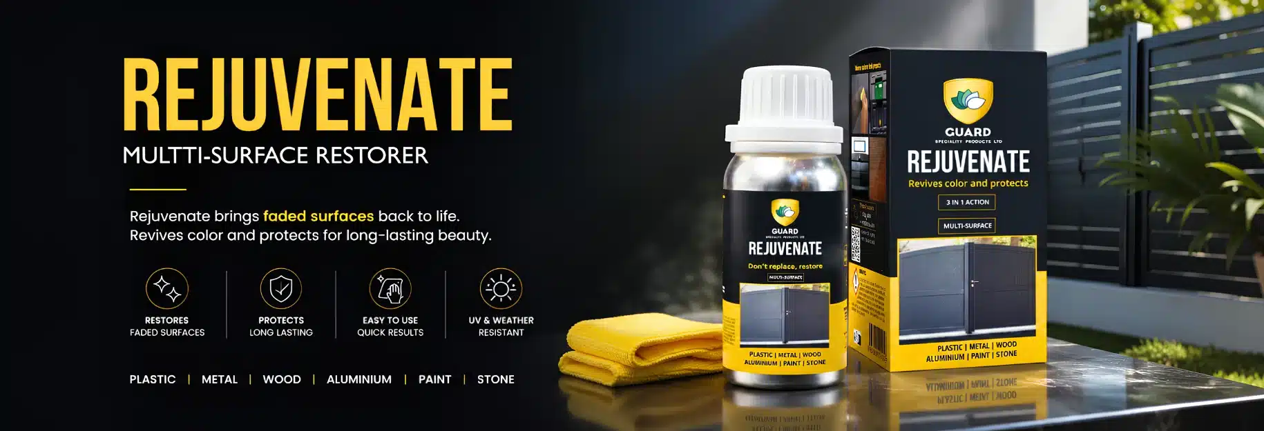 REJUVENATE MULTI-SURFACE RESTORER GA Banner