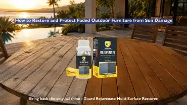 How to Restore and Protect Faded Outdoor Furniture from Sun Damage